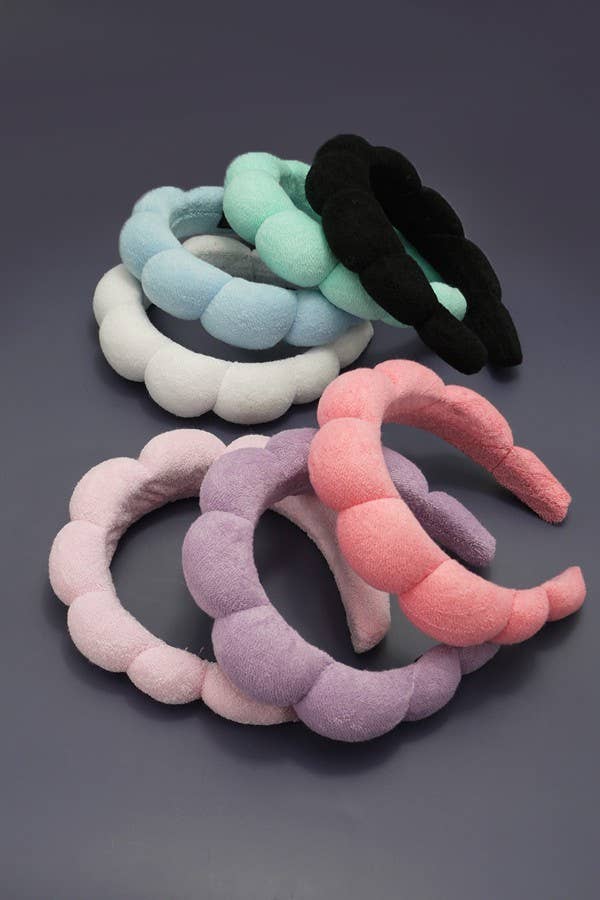 Terry Towel Spa Headband