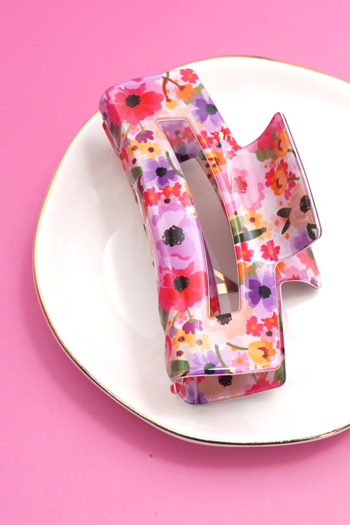Cottagecore Floral Hair Clips