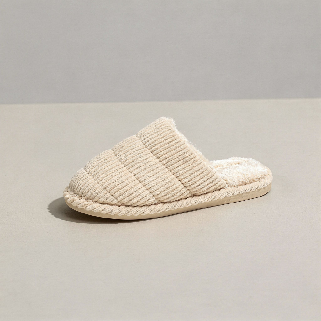 Cozy Courduroy Slippers
