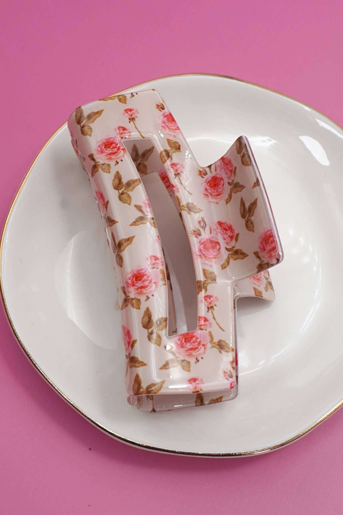 Cottagecore Floral Hair Clips
