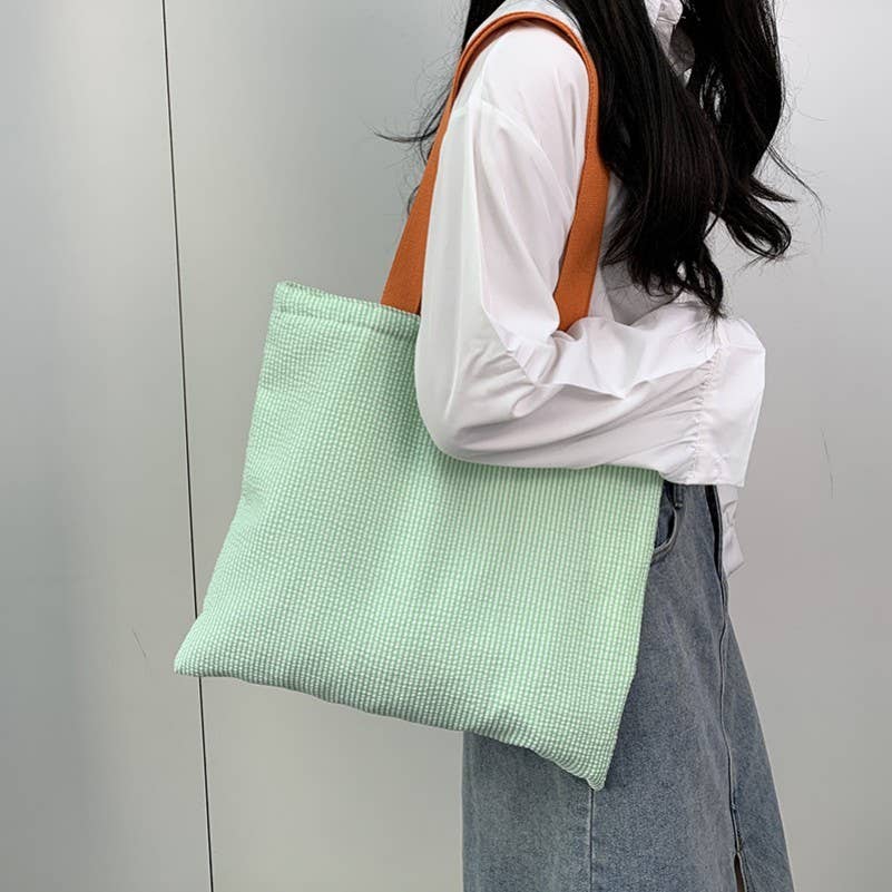 Large Stripe Tote Bag